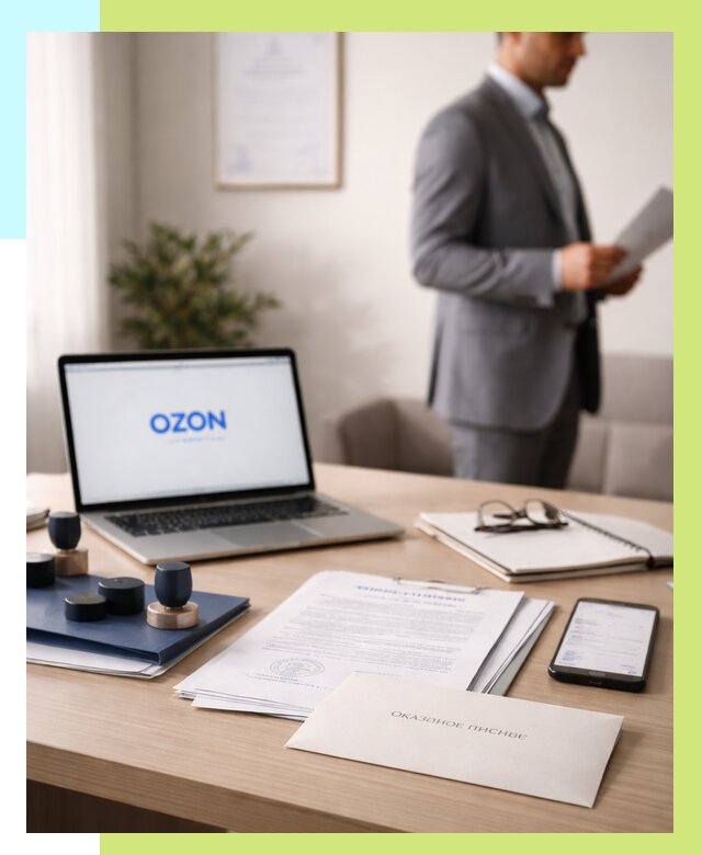 Отказное письмо для Ozon в Ялте от 3576 р. | Сертэкс