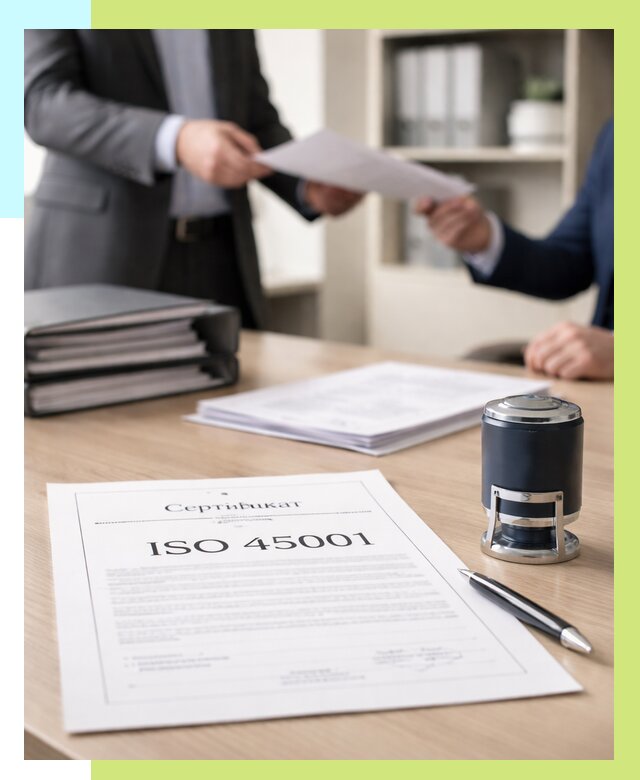 Сертификат ISO 45001 в Ялте под ключ от 45972 р. | Сертэкс